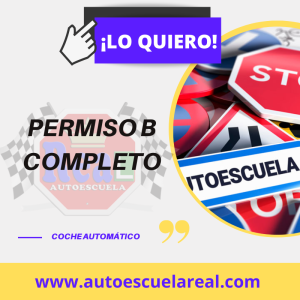 PERMISO B COMPLETO COCHE AUTOMÁTICO