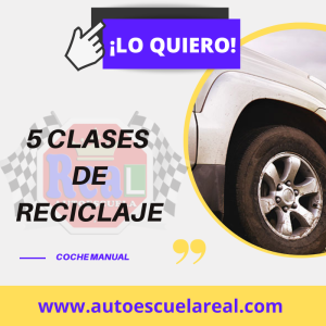 5 CLASES DE RECICLAJE COCHE MANUAL